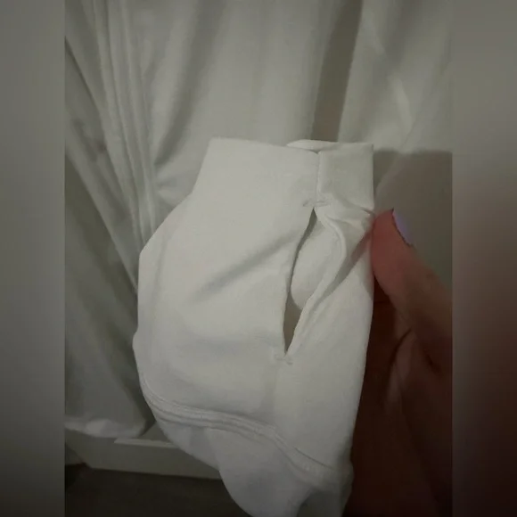 Athleta Pacifica Illume UPF Relaxed Jacket - White - Picture 5 of 9